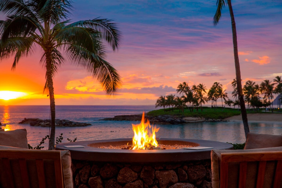 Marriott 'sKoOlina Beach Island vv顶层公寓