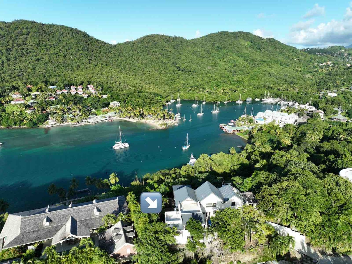 VILLA BLUE MAHO-MARIGOT BAY, ST.LUCIA