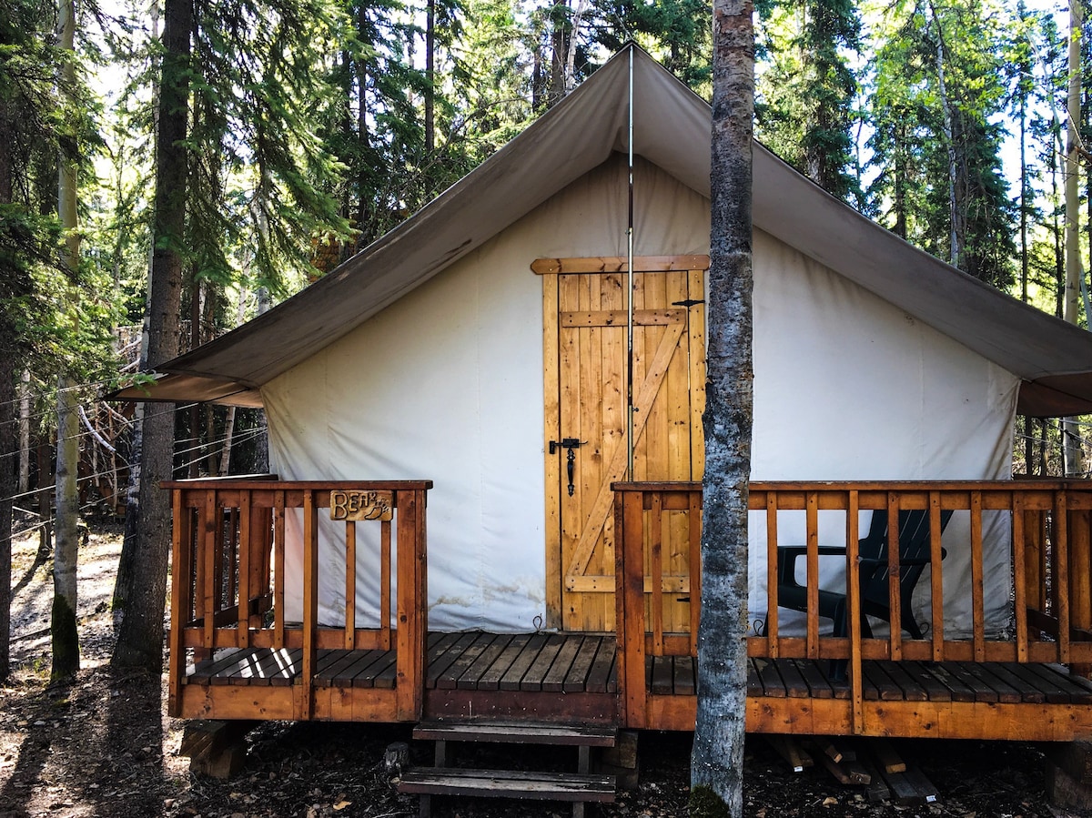 探险墙帐篷小木屋- “熊”