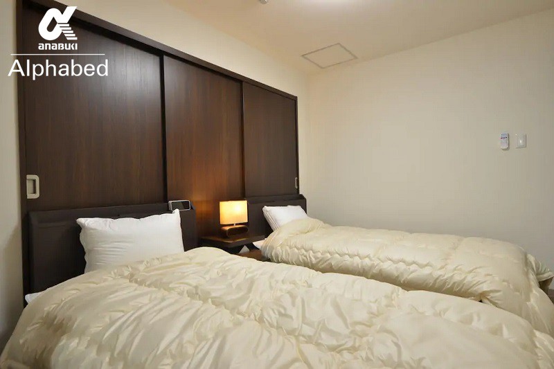 [Alphabed Takamatsu Hyogo-cho # 503]标准双人床套房（ 73平方米）中央购物街沿线的凉爽住宿