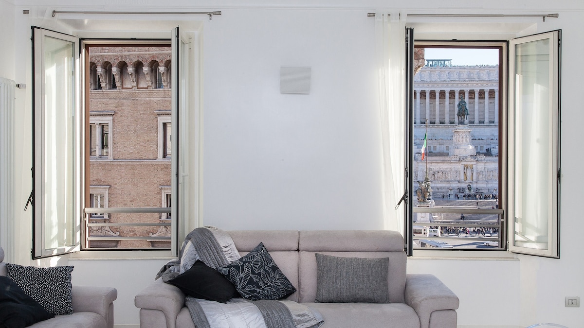 Rental In Rome - View on Altar of the Fatherland