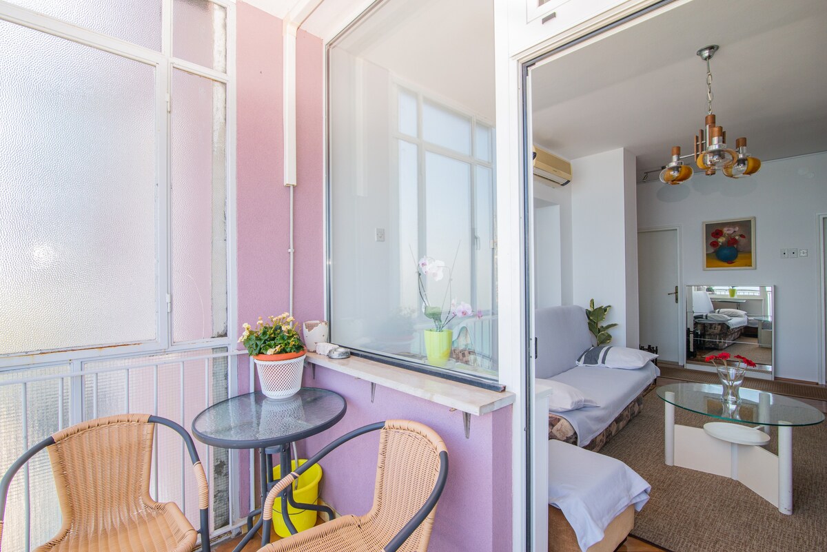 2卧室公寓，带空调-享受米莱纳市最好的海景