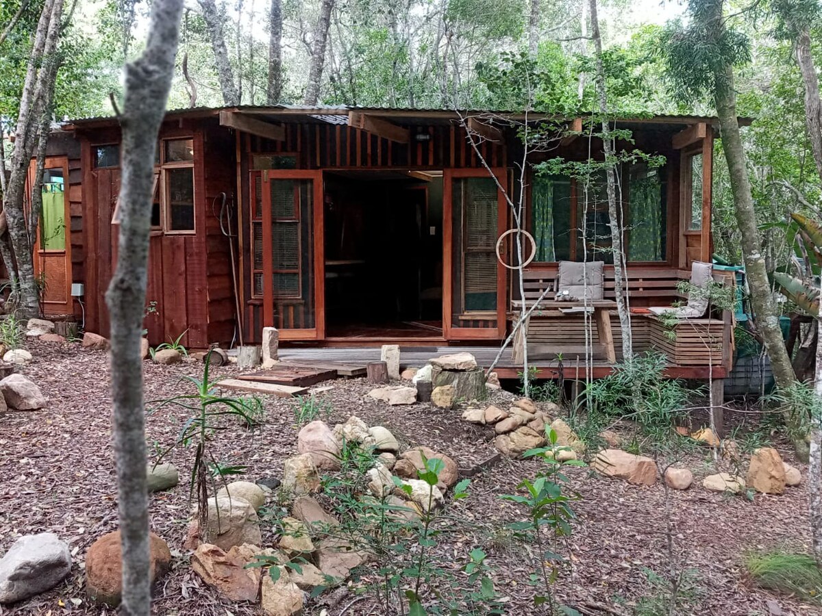 Funky Forest Eco Cabin.