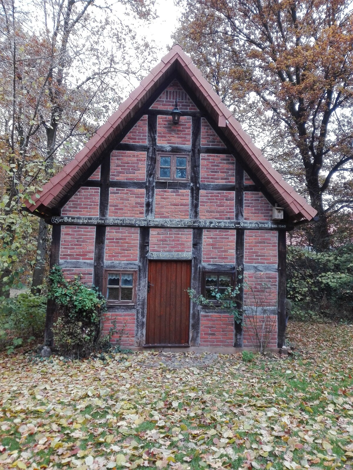 Kleines Backhaus auf dem Lande