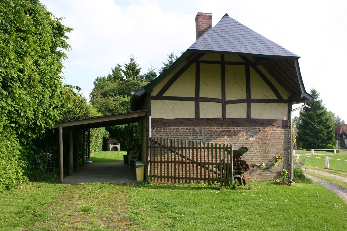 位于大自然中心的舒适小屋（ cottage la Bergerie ）。