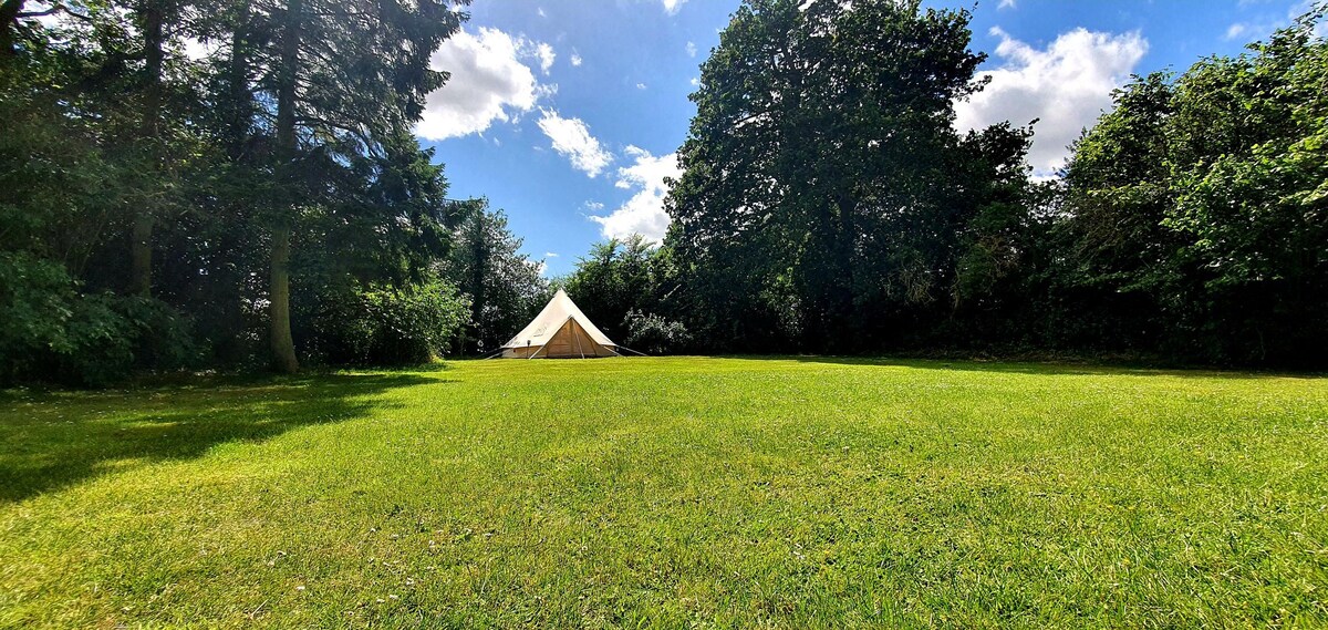 Glamping tent