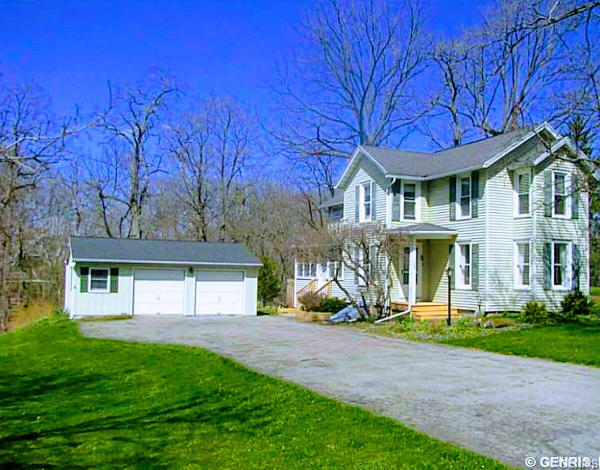 Historic 1845 Farmhouse With a Creek View!