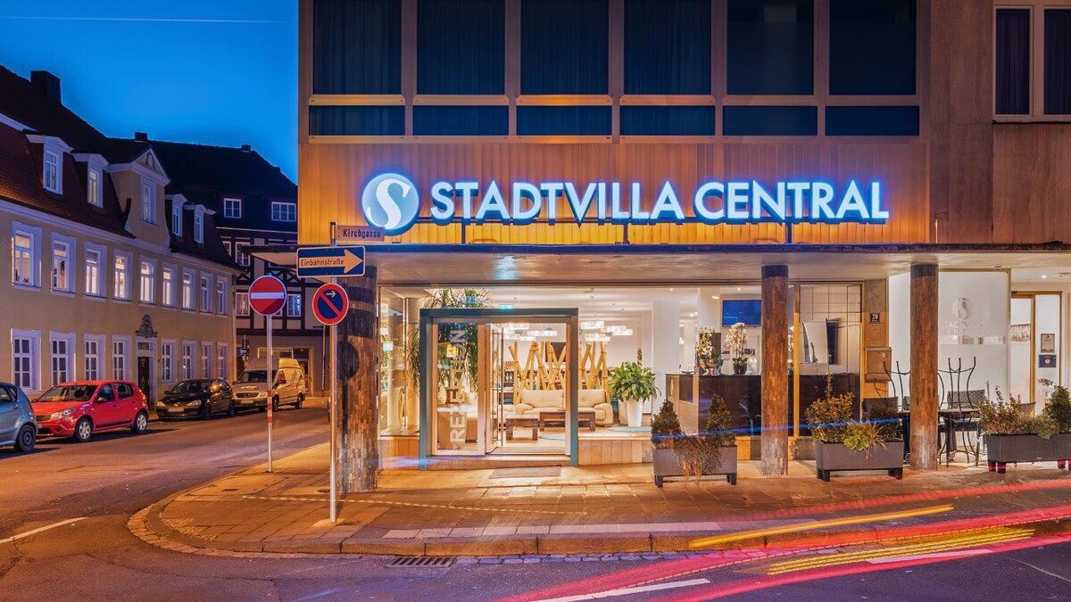 Stadtvilla Central酒店（ Schweinfurt ） ，明亮舒适的三人间， 25平方米