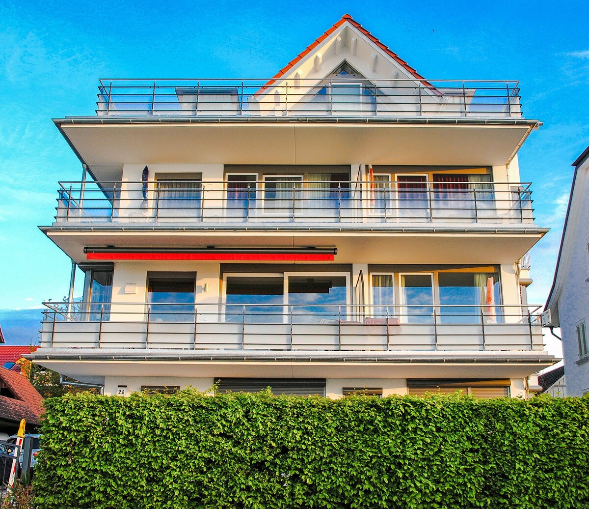 See genießen – Urlaub und Genuss am Bodensee, (Immenstaad am Bodensee), Ferienwohnung Typ C, 3-Zimmer-Fewo, 60 qm, rollstuhlgerecht