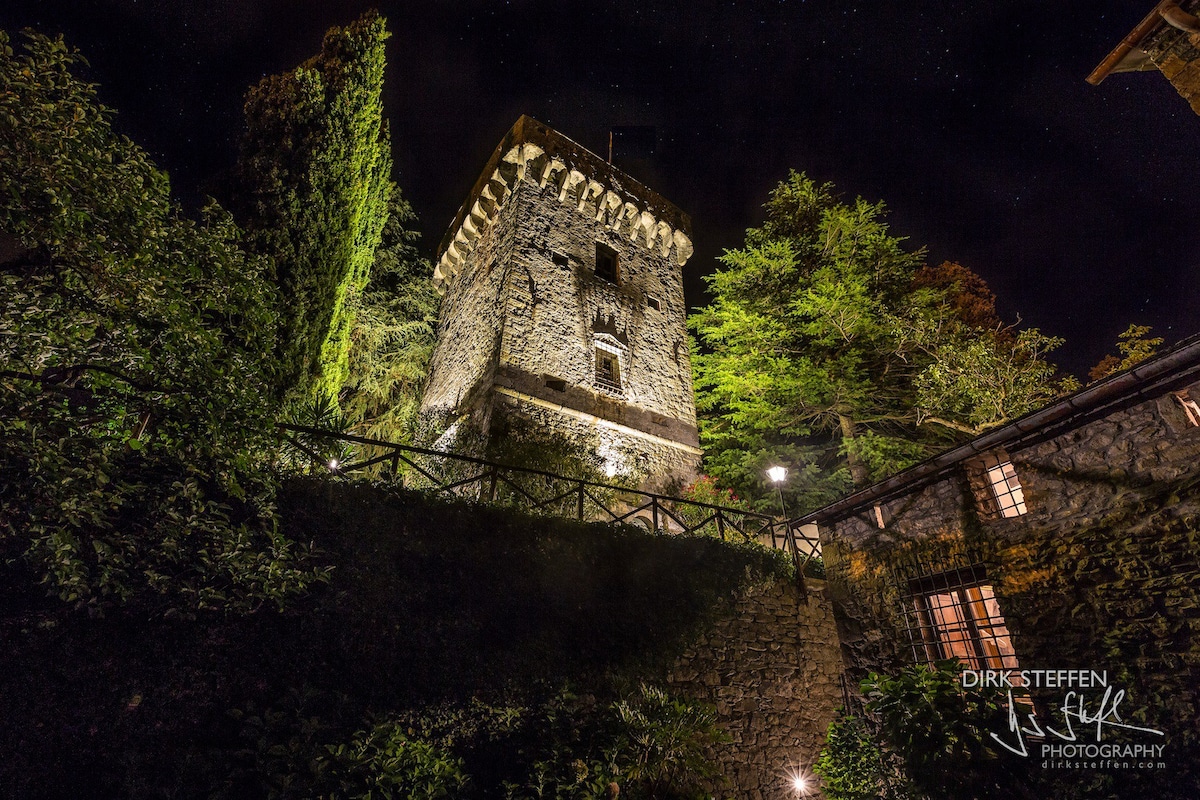 15世纪城堡，位于5 Terre和Portofino之间