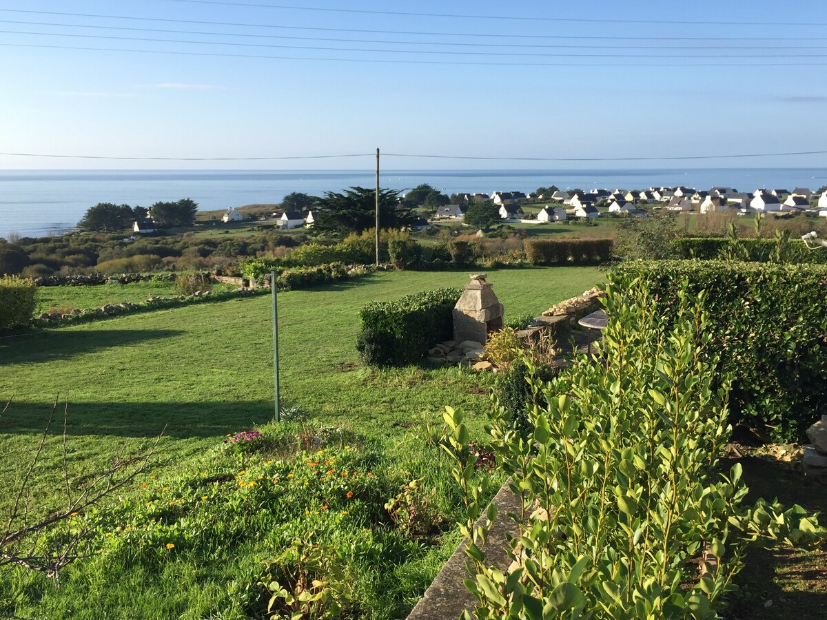 Maison de pêcheur avec très belle vue mer