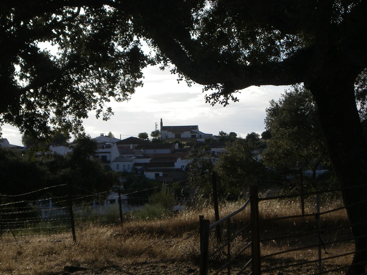 Casa Rural El Trillo del Alcornocal en la dehesa