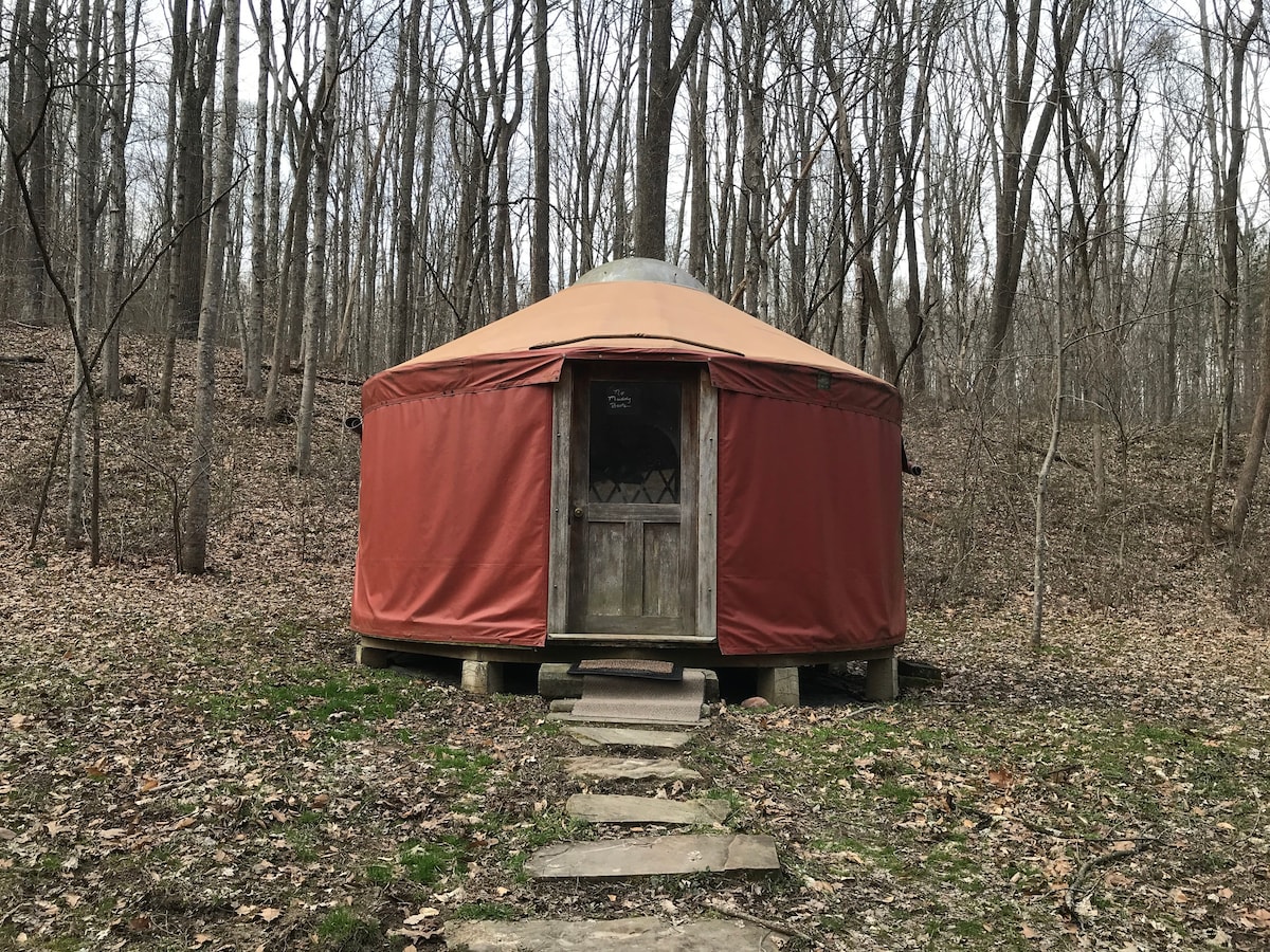 The Yurt @ Salt Creek Retreats in Hocking Hills