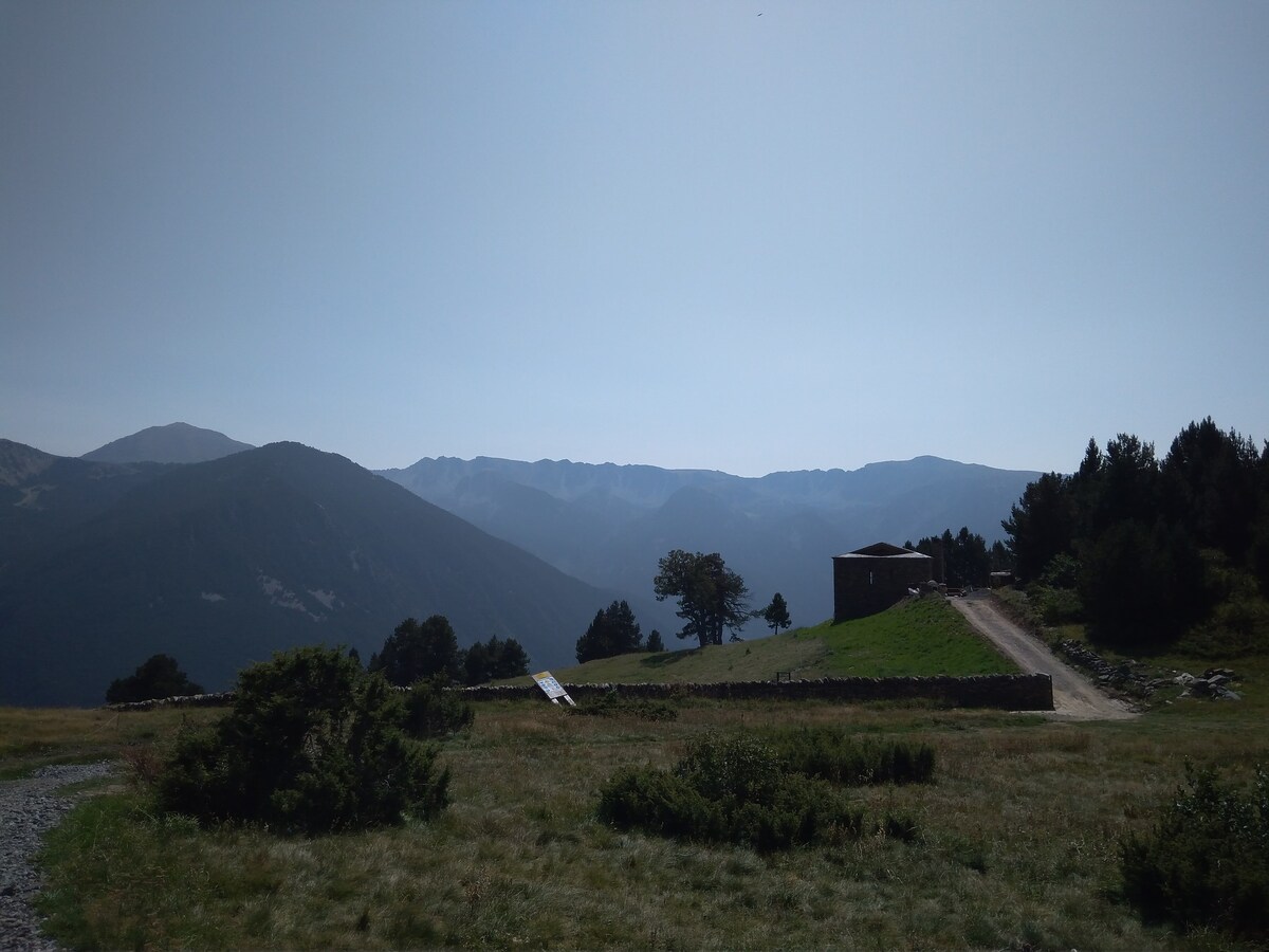 Magnifica Borda en el Coll d 'Ordino, Canillo