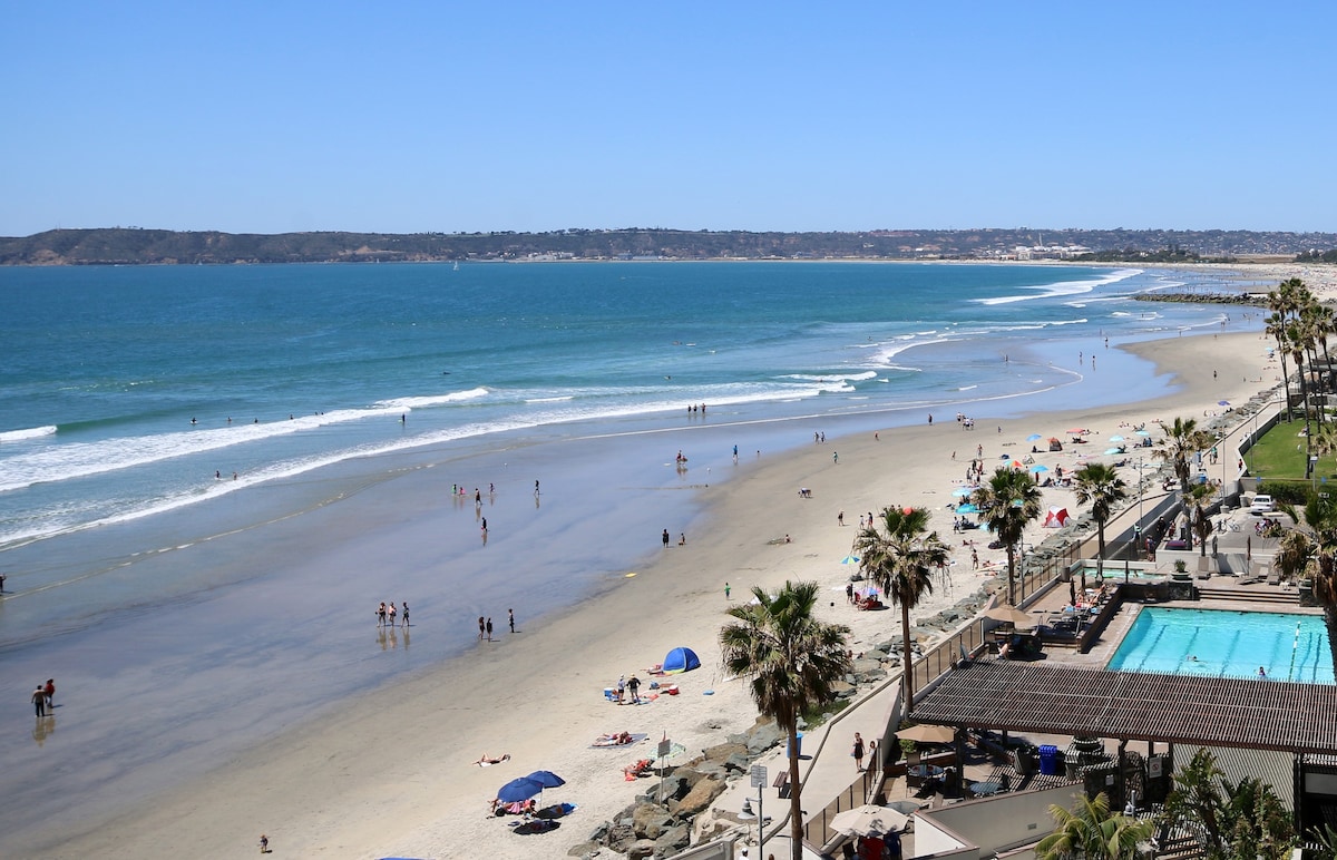 加利福尼亚州科罗纳多州海滨（ Oceanfront ）、海滨（ Beachfront