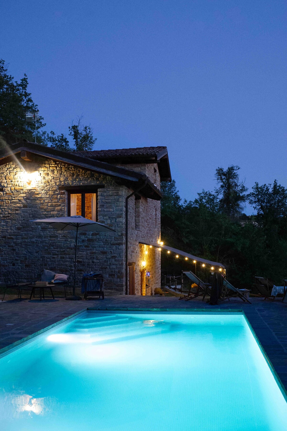 Vacation home with swimming pool in Piemonte