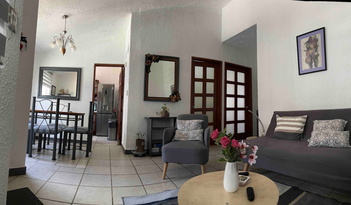 Comfortable two bedroom casita.