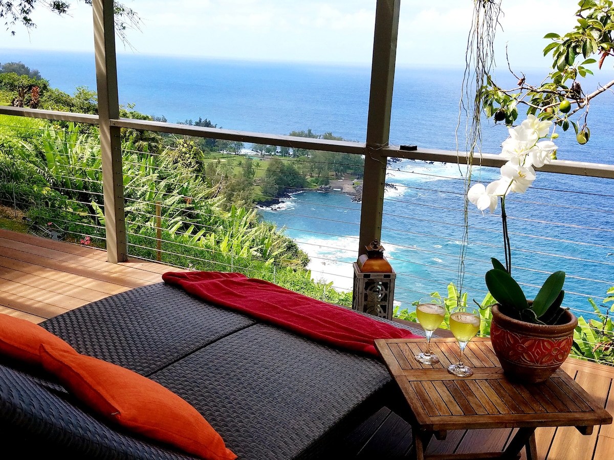 Hamakua Sea Cliff住宿加早餐旅馆，海滨悬崖住宅