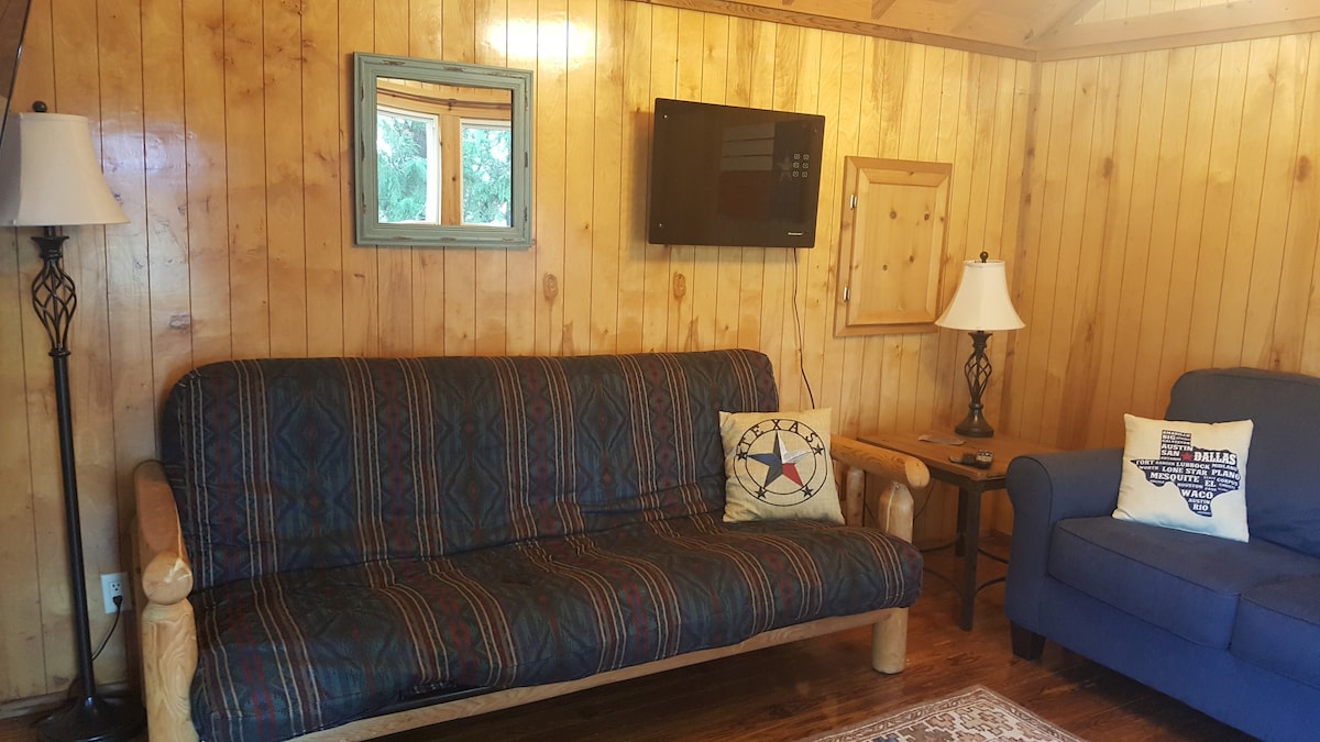 The Aoudad Cabin at Palo Duro Canyon