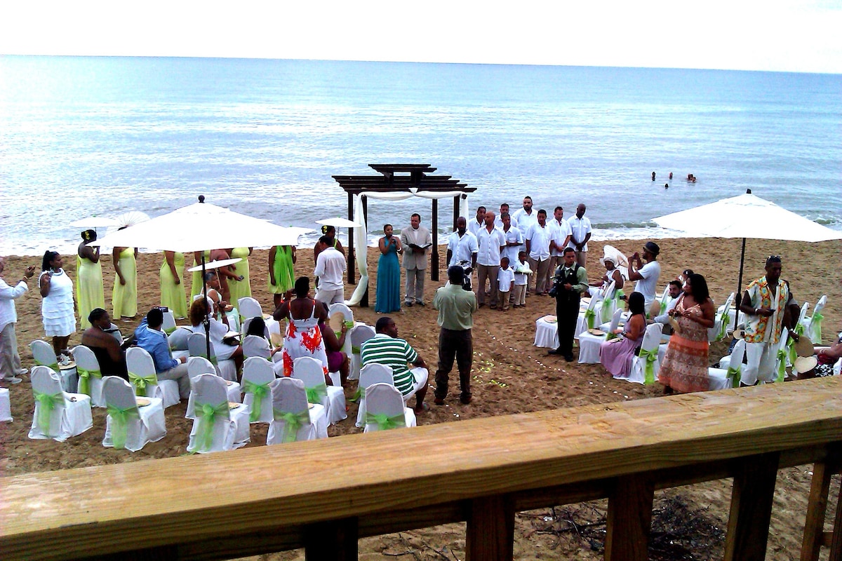 海滨婚礼、活动和度假胜地，最多可容纳24人