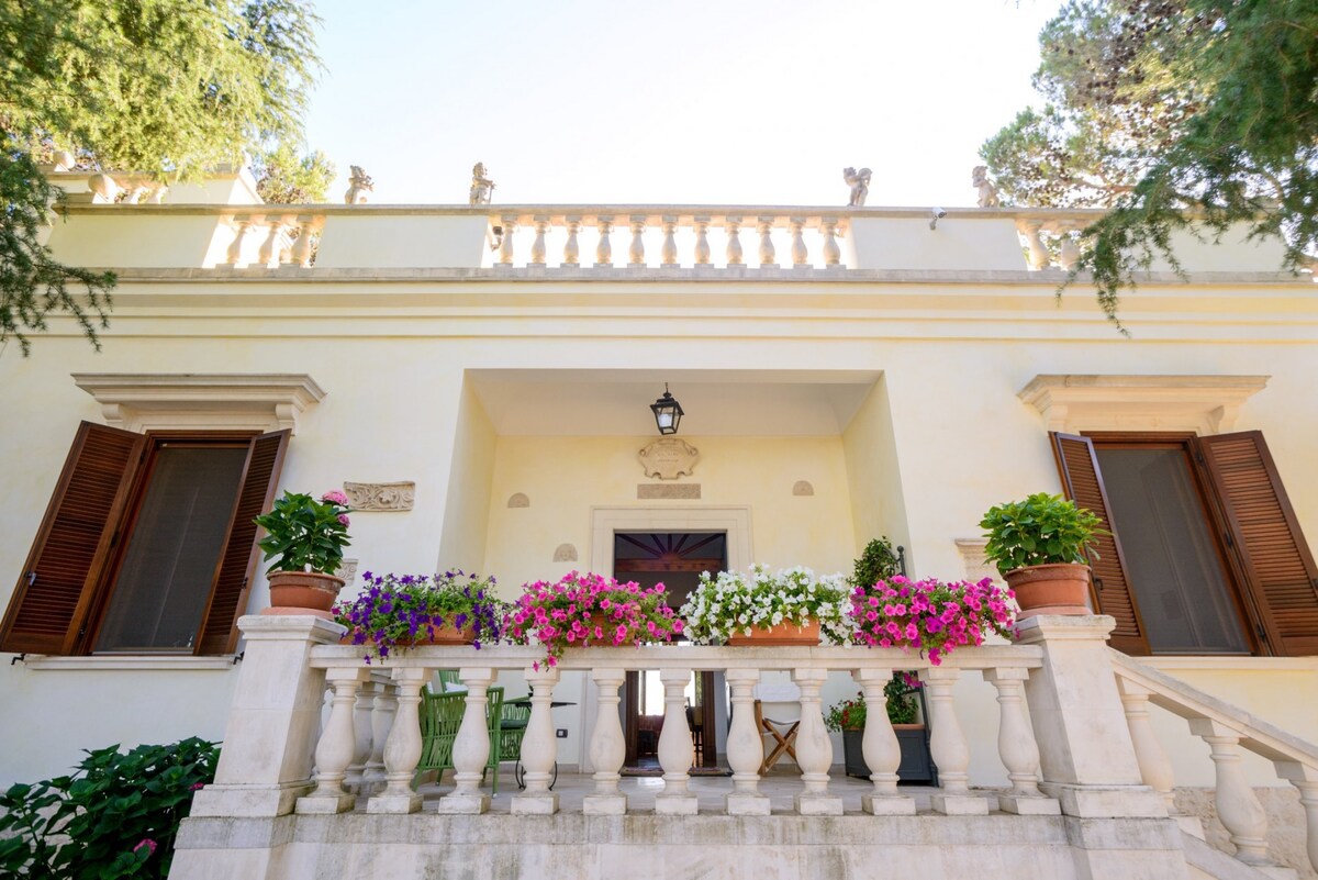 HelloApulia Villa Chiara ：独家历史悠久的别墅，设有泳池