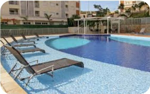 Apartamento residencial clube, conforto e lazer.