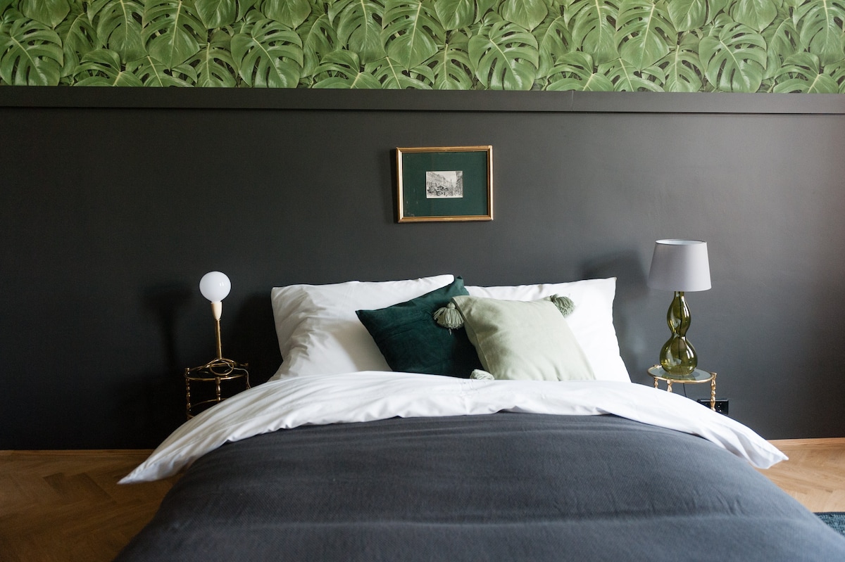 16绿色公寓-艺术装饰与绿色相遇