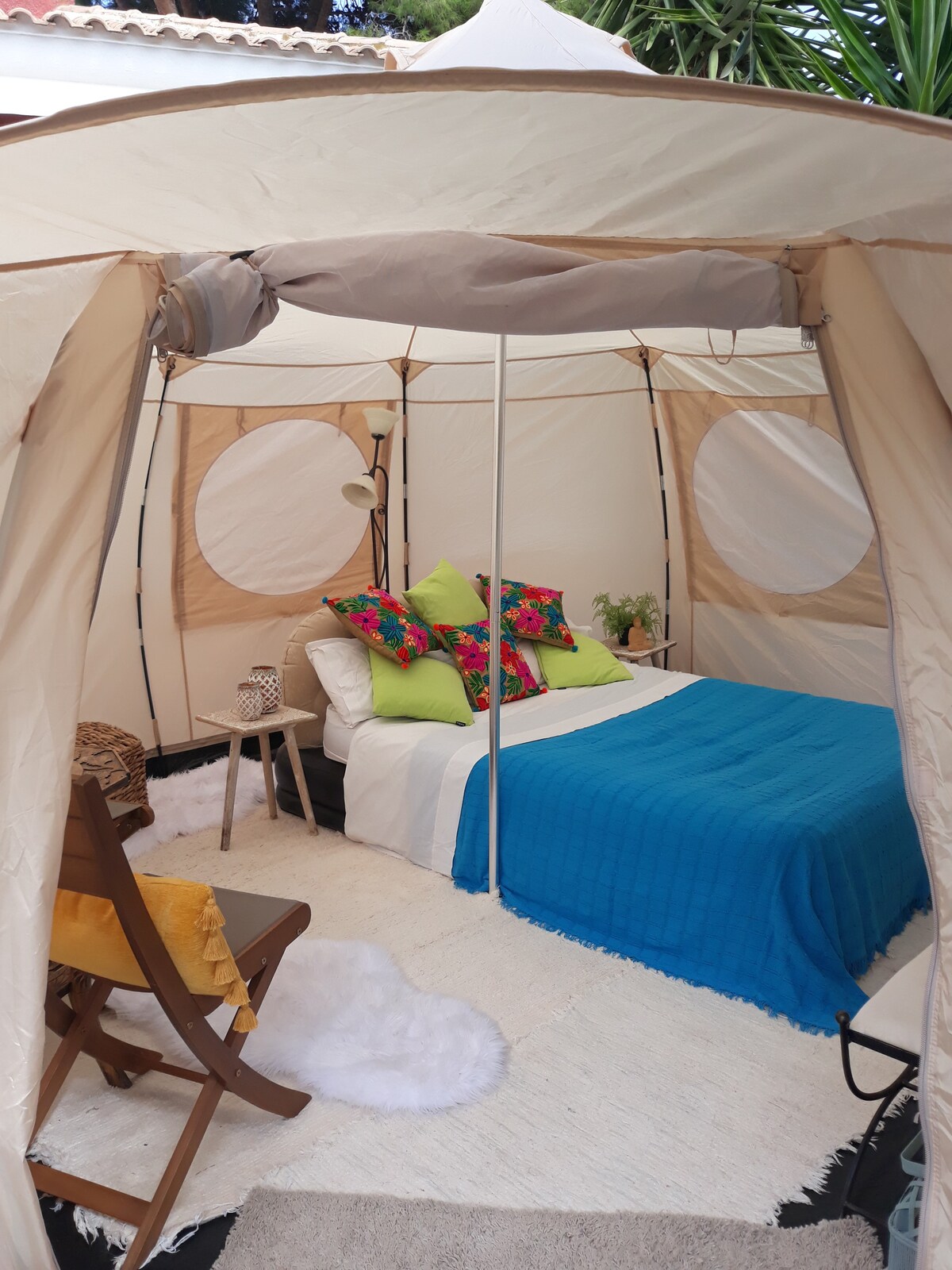 Bell Tent Glamping 4m:  Yoga in Alicante mountains