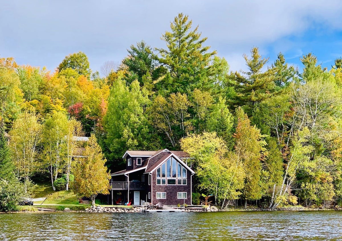 Adirondack LakeHouse -滑雪/山/湖泊- adklh @ com