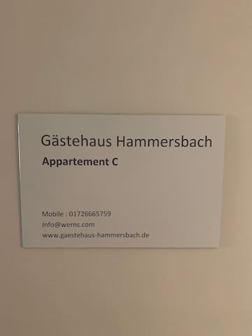 Hammersbach的民宿