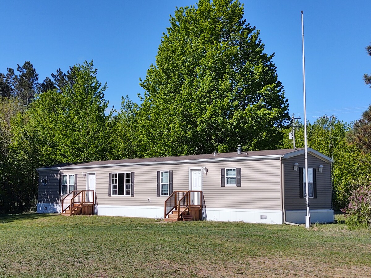 Mobile home in beautiful northwestern Michigan.