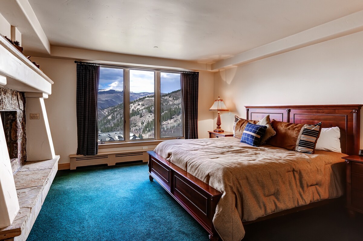 风景优美的顶层公寓，在Pines Lodge滑雪
