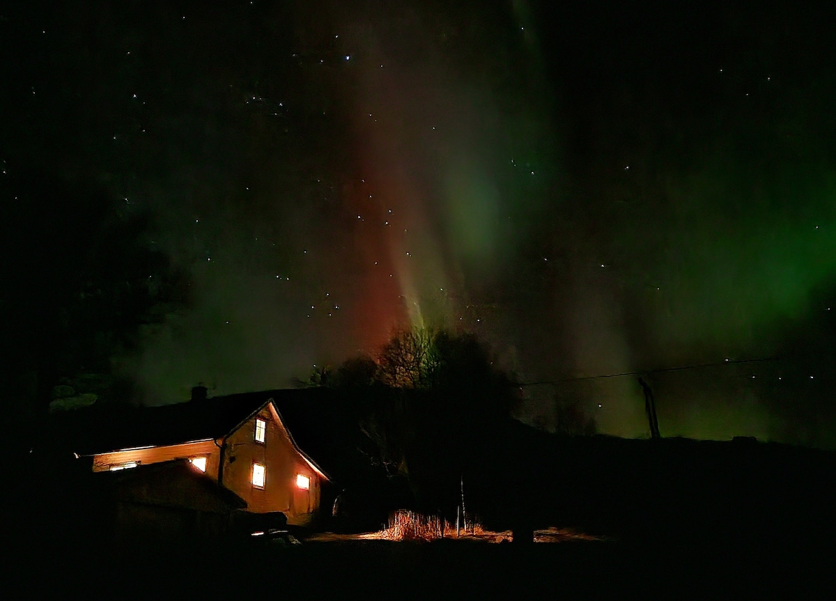 Fjellheim、Lofoten……迷人的景色和按摩浴缸