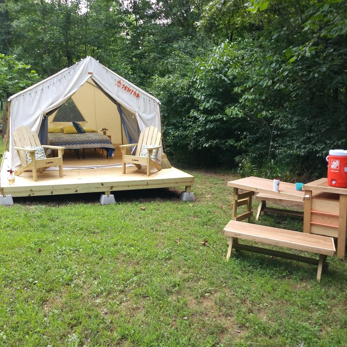Bourbon Trail Ky Luxury Glamping Cabin&Tent
