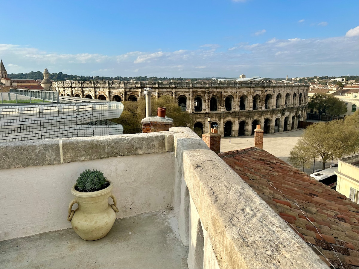 Terrace of the Arènes