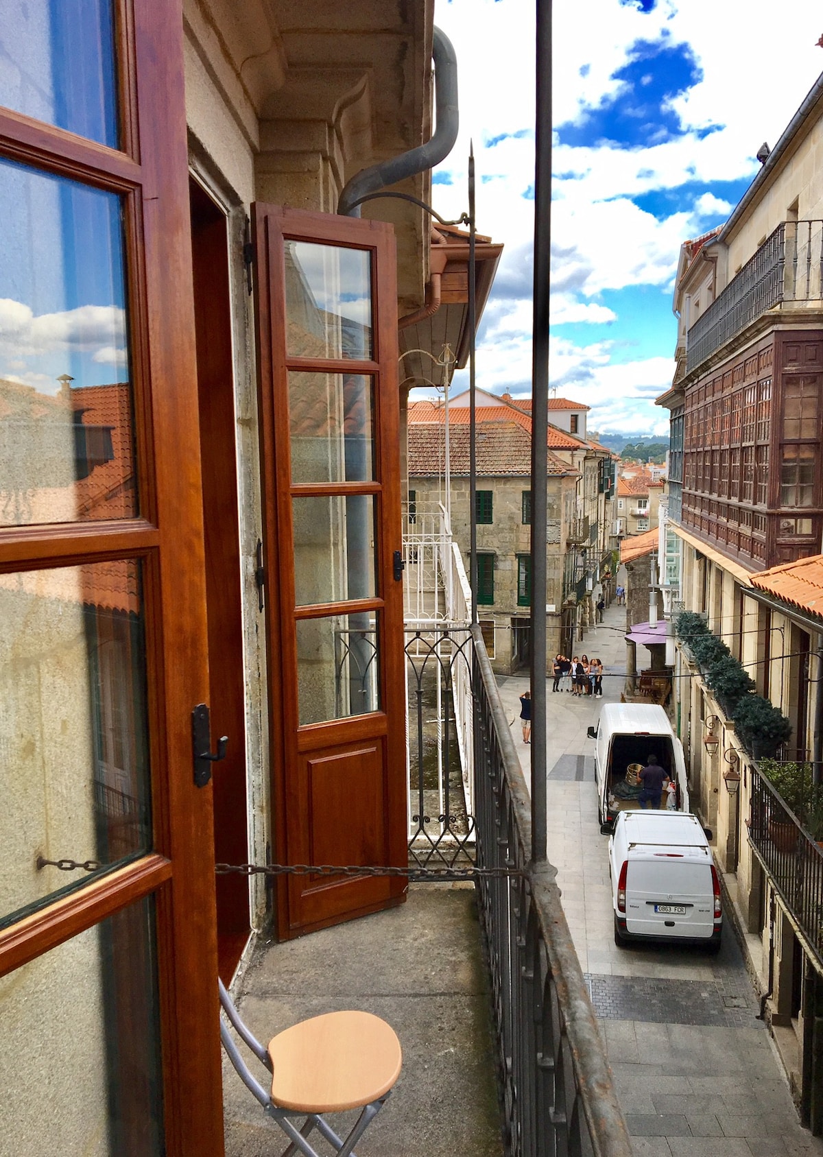 Historic landmark in the center of Pontevedra