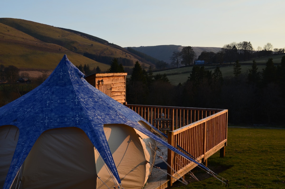 Blaen-y-nant No Frills Tent at Welsh Glamping