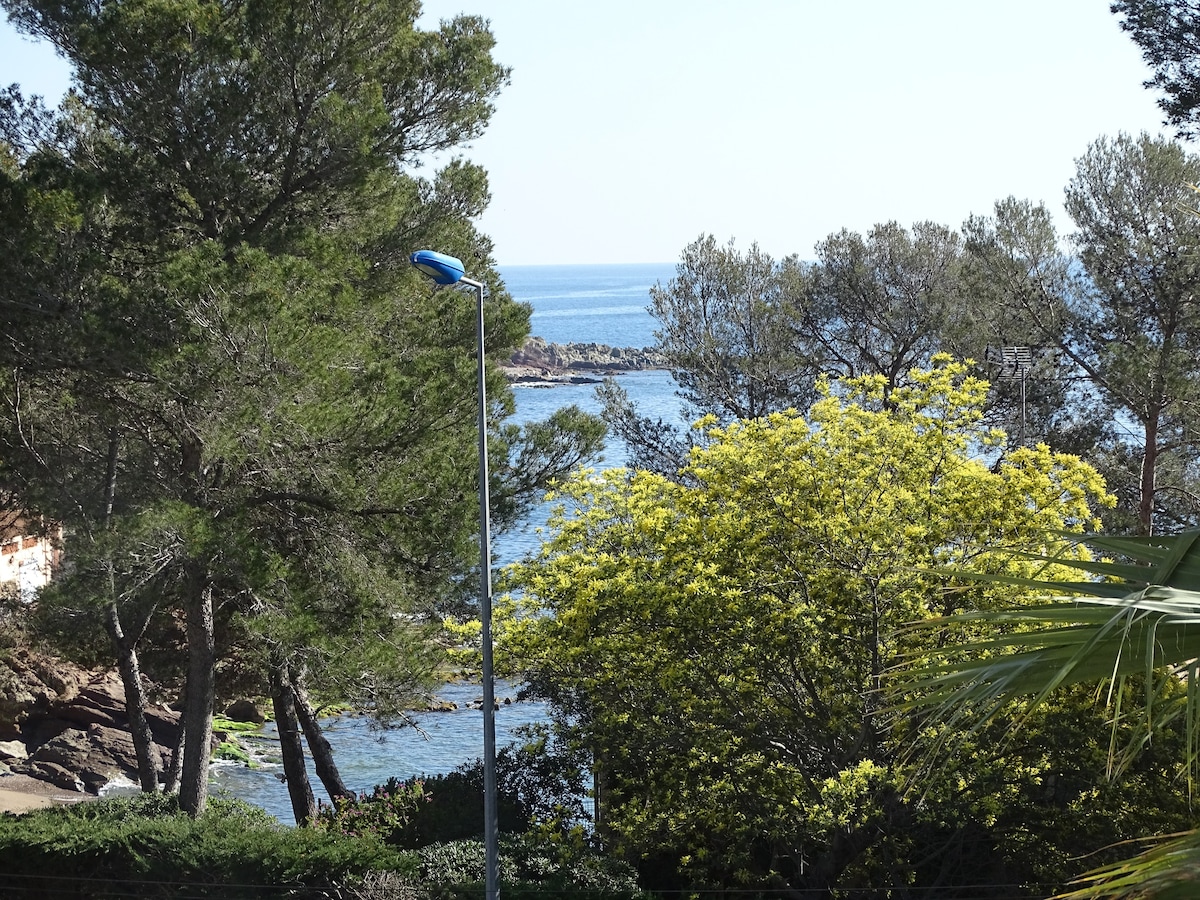 Appartement de 110 m2 avec terrasse face à la mer