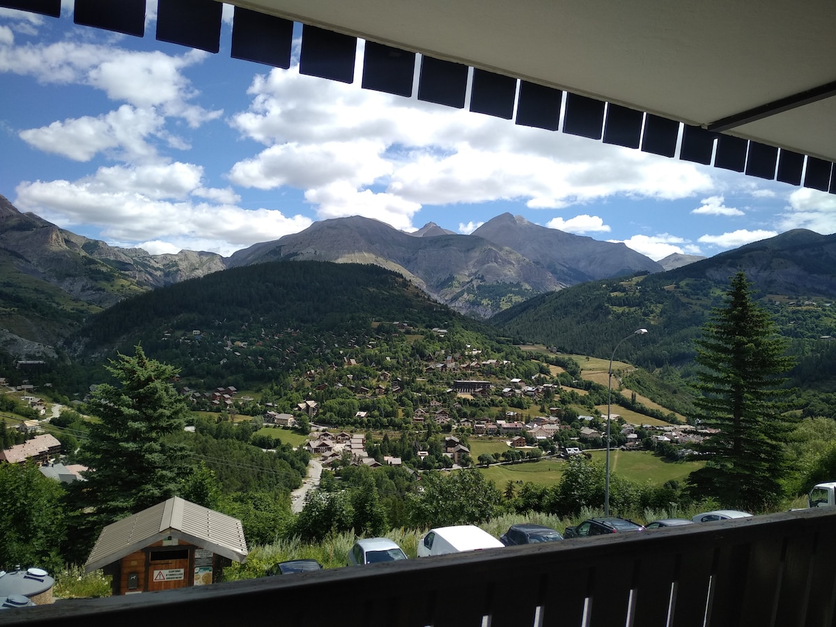 Allos - appartement 2/4 pers aux Pieds des Pistes