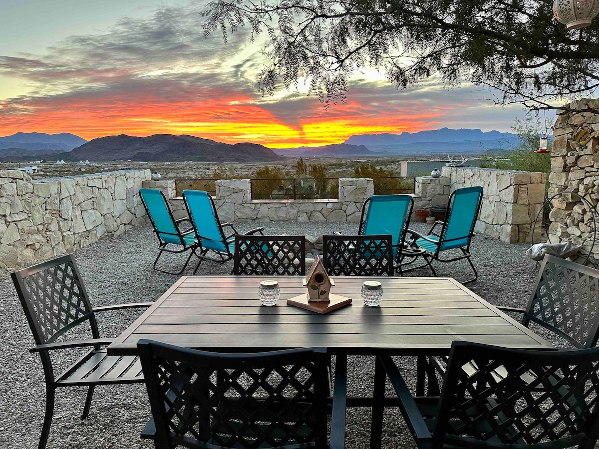 Casa de Amigos in Ghostown, Terlingua