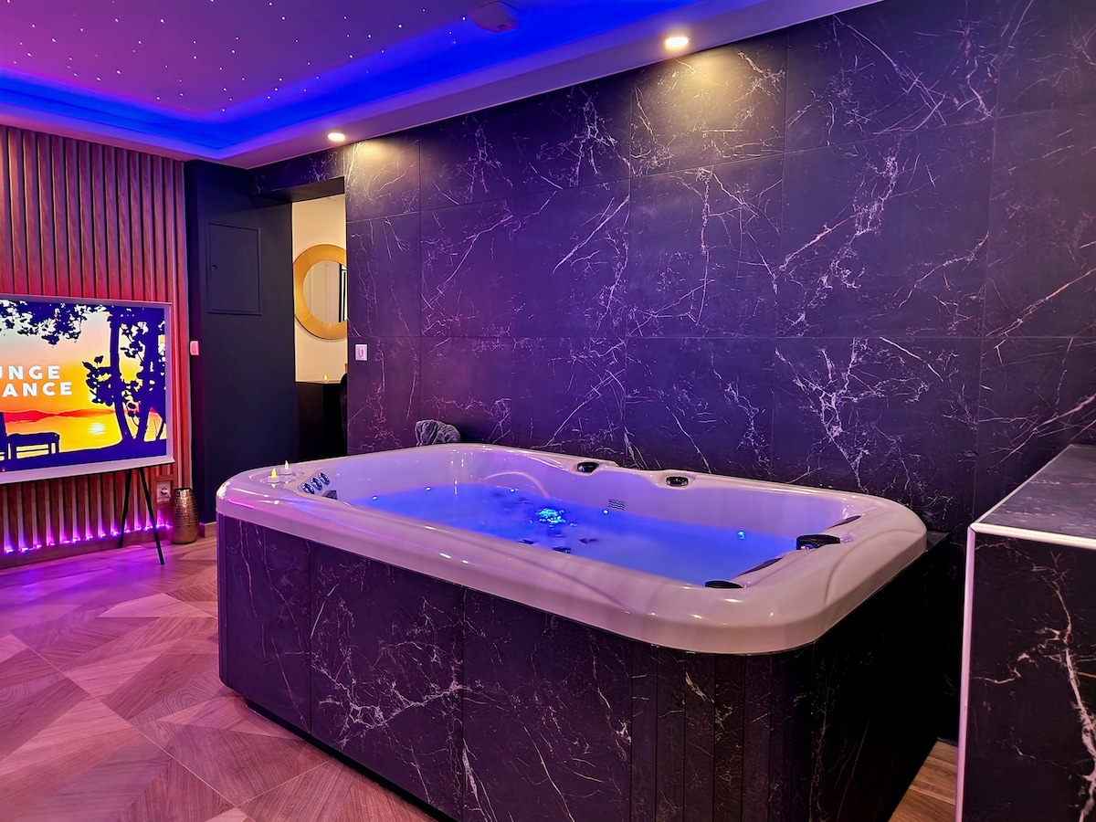 Escapade Romantique Jacuzzi privé 300 mètres plage