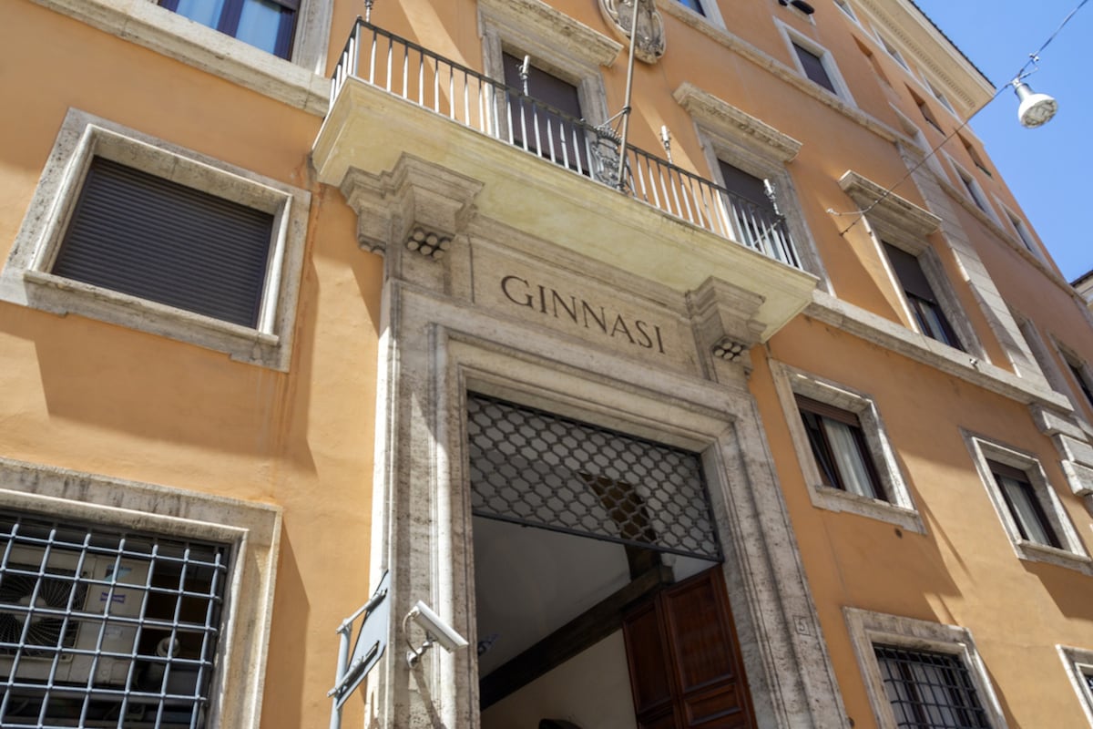 Ginnasi Palazzo sul Curia Di Pompeo