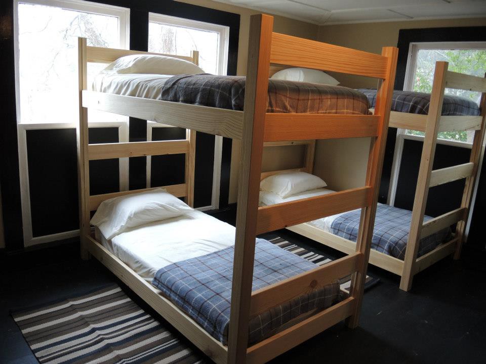 Traveler 's Hostel双层客房1 ，带8张双层床