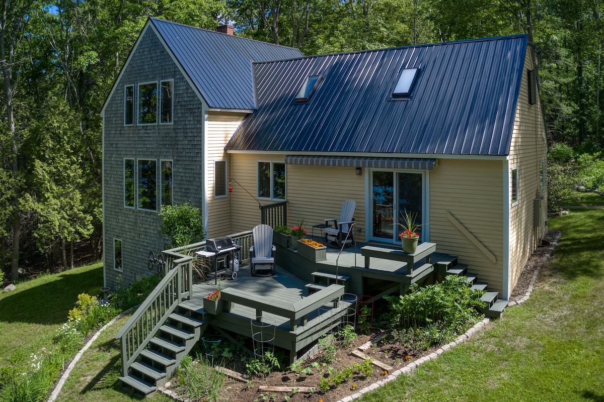 Mabulous Waterfront Home Midcoast Maine