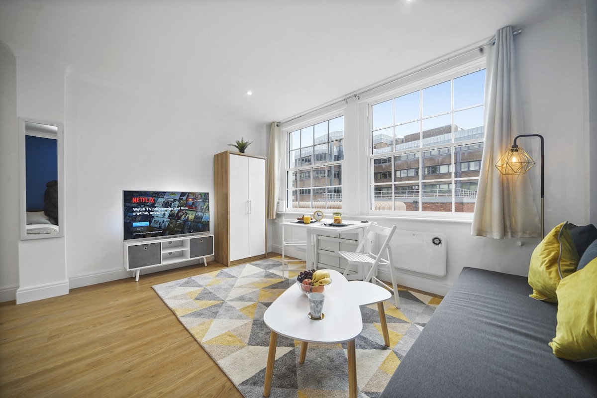 Homely Stays的单间公寓- 1区-Aldgate