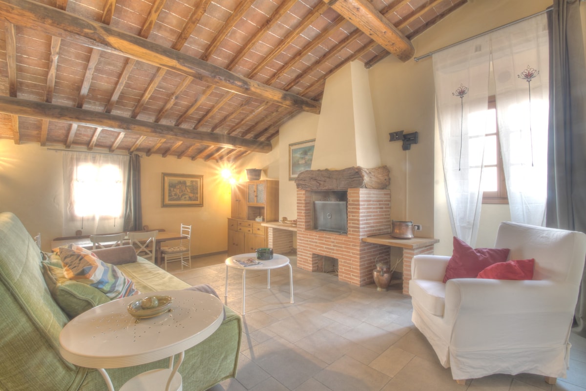 两室公寓，面积60平方米，位于Scandicci山，可俯瞰佛罗伦萨