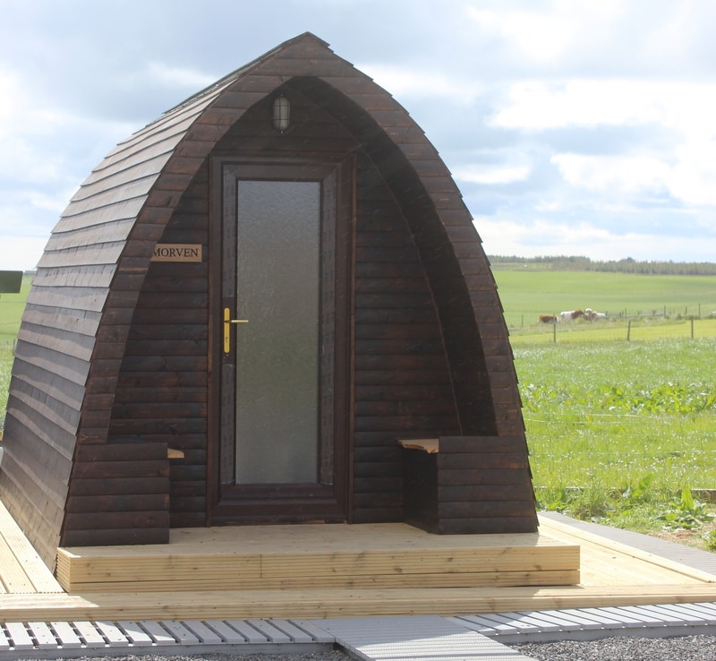 Hillside Camping Pods - Morven Pod NC500