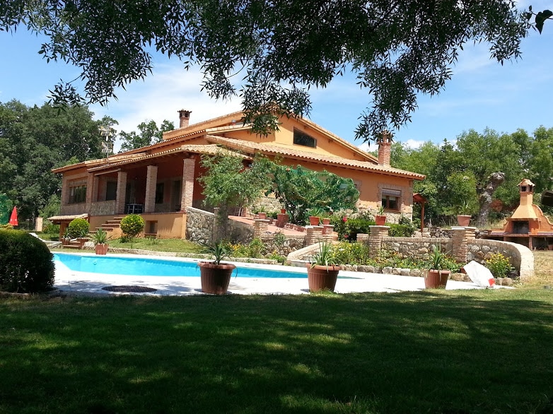 Casa de campo 12 personas piscina