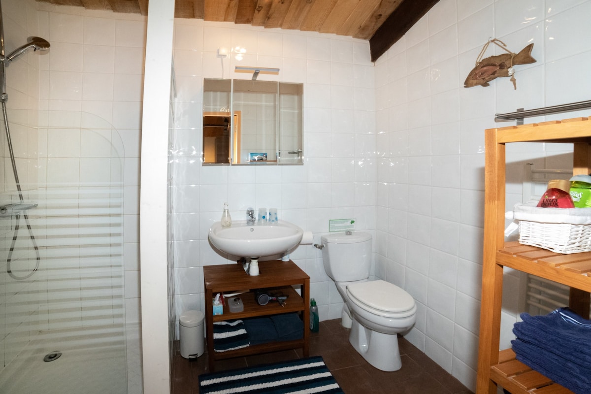 Room with kitchenette at the Atlantic coastline