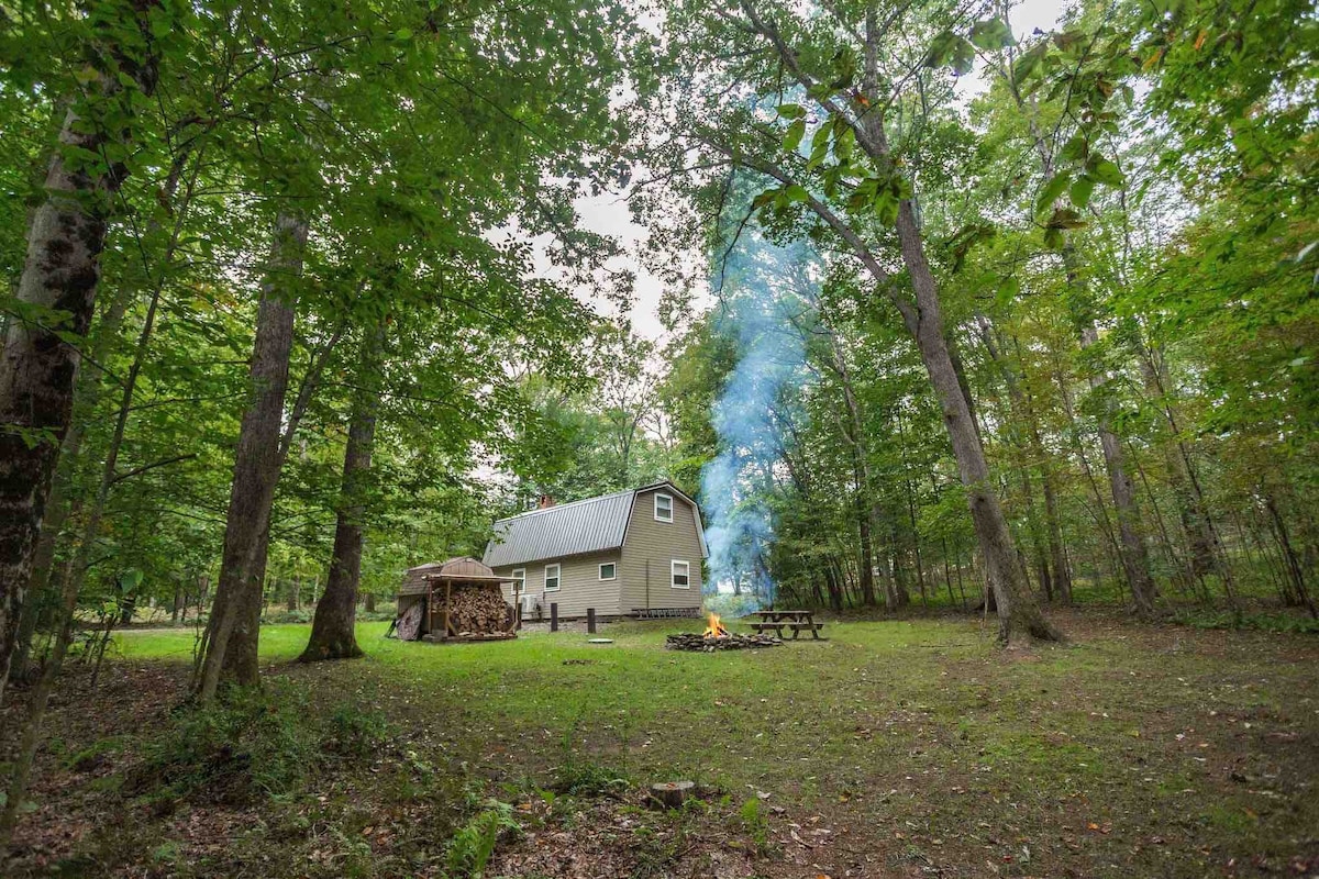 Secluded cabin in the Allegheny National Forest!